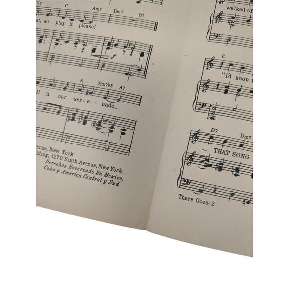 1944 Sheet Music There Goes That Song Again Carolina Blues Styne Cahn - Picture 6 of 10